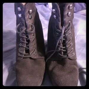 Micheal Kors, Dark grey wedge boots